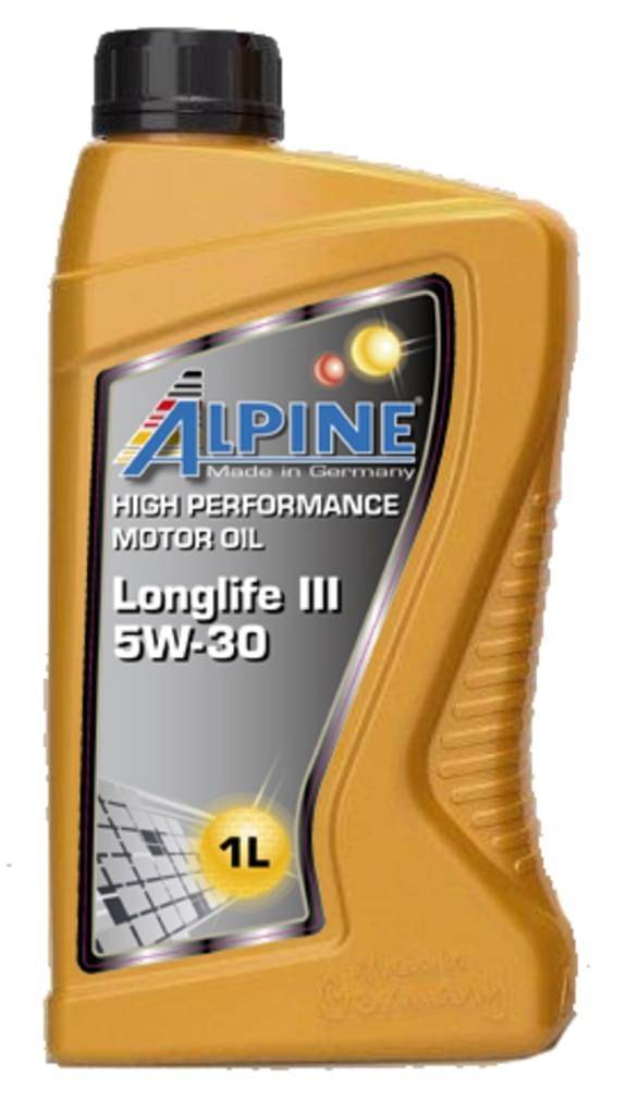 Alpine Longlife III 5W-30- VW 504/507, 1L