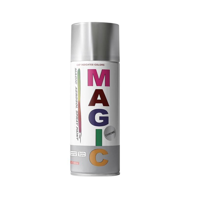 Spray vopsea Magic cromat metalizat 029, 450 ml