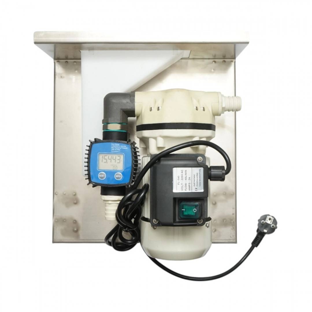 Kit pompa transfer AdBlue debit 40L/min, contor digital, pistol manual