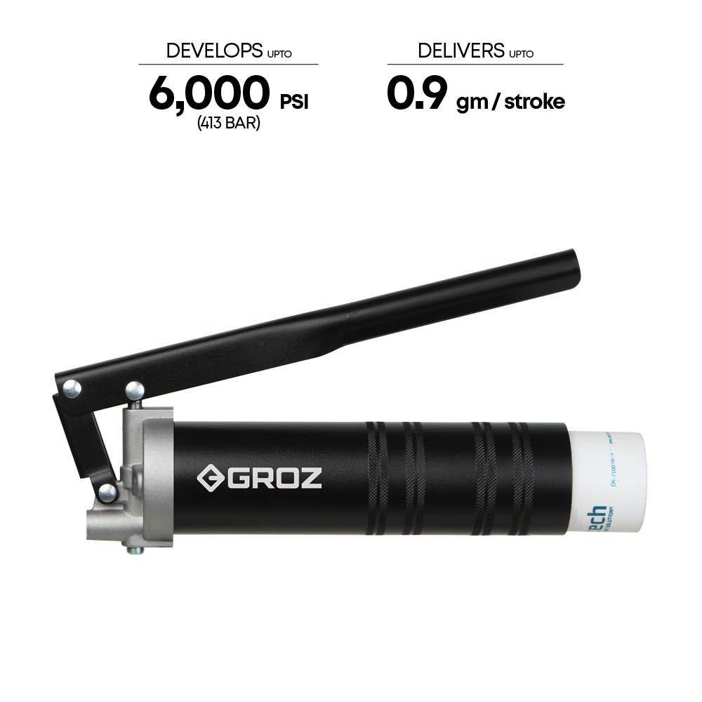 Pistol de gresat Spin-On cu furtun si conector hidraulic