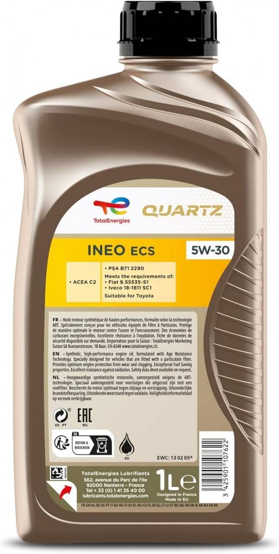 Total Quartz Ineo ECS 5W-30, 1L
